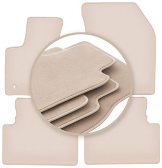OEM Alfombrillas Premium Beige Para: Citro&euml;n C5 Aircross Crossover 2019