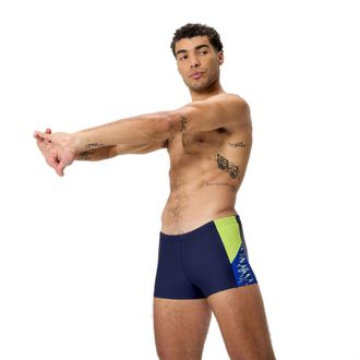 Speedo Aquashort-zwembroek voor heren (Peacoat/Diepblauw)