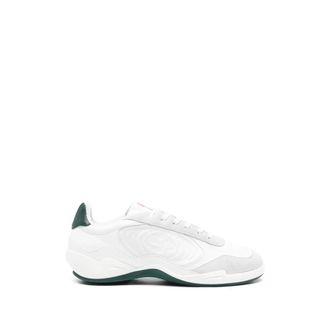 Casablanca Squash Indoor Sneaker - Heren - Sneakers - Wit - 44 1/2 EU - Leer - Schoenen