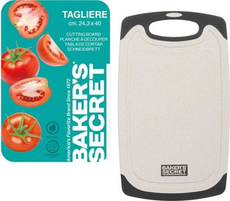 Baker's Secret Tagliera con bordo in gomma 40x24 cm Bakers Secret