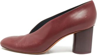Celine Pumps con tacco largo - Rosso