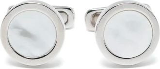 Giorgio Armani Gemelli con logo inciso - Bianco