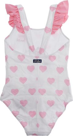 MC2 Saint Barth Girls One-Piece Swimsuit Carol Multicolour Swimsuits Sea Clothing