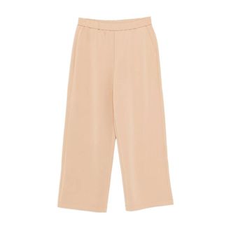 Marina Rinaldi Dames, Broeken, Bruin, Maat: S