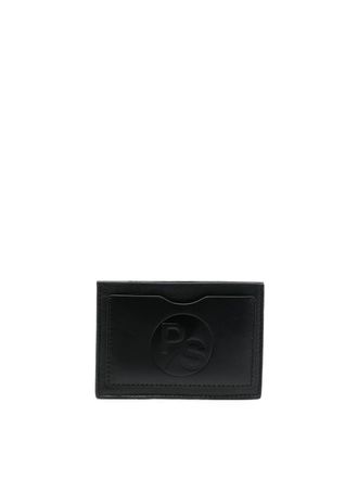 Paul Smith debossed-logo leather cardholder