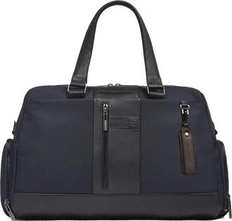 Piquadro unisex, Tassen, Blauw, Maat: ONE Size Leer