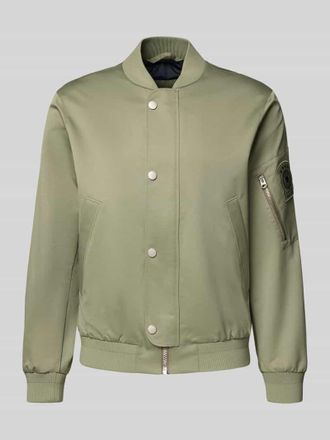 Marc O'Polo Regular Fit Fliegerjacke mit Baumwoll-Anteil - Marc OPolo × DFB Travel Collection in Oliv, Größe XXL