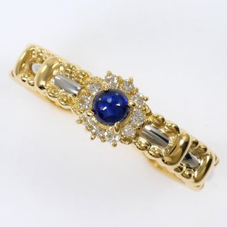 C&A Platinum Yellow Gold Yellow Gold (18K) Platinum 900 Band Ring (Pre-Owned)