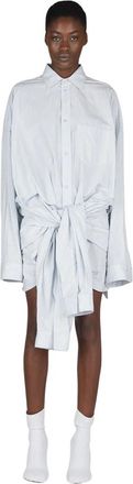 Balenciaga Dames, Jurken, Blauw, Maat: S