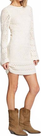 Saltwater Luxe Kindi Mini Dress In Natural