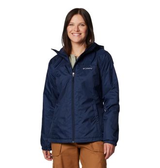 Columbia Womens Switchback Ii Sherpa Lined Jacket, Collegiate Navy, M