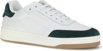 Saint Laurent Mens Sl61 Sneakers Blanc Optique-Bottle Optique/bottle