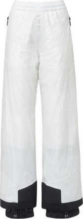 Moncler Training Broeken - Dames - Wijde Broeken - Wit - S - Broeken