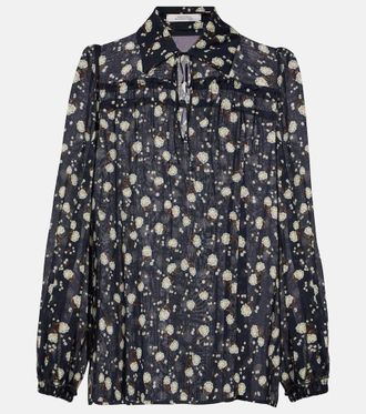 Dorothee Schumacher Blusa Floral Volumes