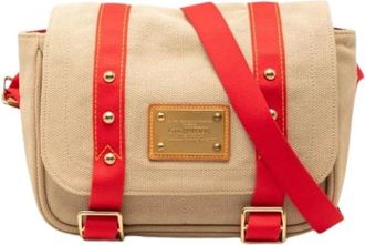 Louis Vuitton Pre-owned Cross Body Bags, female, Beige, Size: ONE SIZE Pre-owned Besace PM