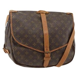 Louis Vuitton Pre-owned Cross Body Bags, female, Brown, Size: ONE SIZE Pre-owned Vintage Shoulder Bag