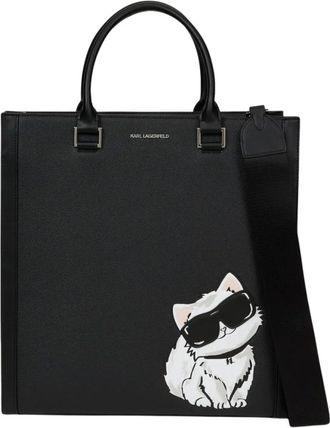 Karl Lagerfeld Dames, Tassen, Zwart, Maat: ONE Size