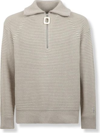J.W.Anderson Half-Zip Collared Sweater
