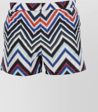 Missoni beachwear suit with back and side pockets