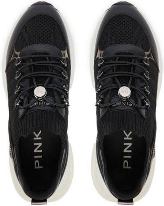 Pinko Womens Sneakers Black Footwear Sports