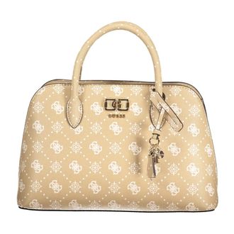 Guess Emelie Logo Bag - female - Guess - Handbags - Beige - ONE SIZE - Bags
