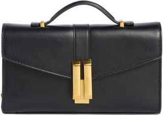 BCBGeneration Double Bar Shoulder Clutch in Black at Nordstrom Rack