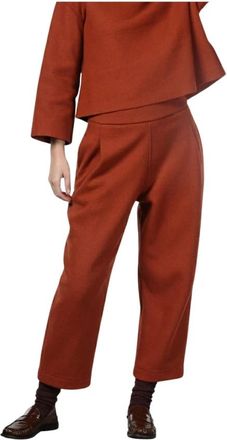 Mason's Balloon-Fit Chino Broek - Dames - Straight fit broeken - Oranje - 2XS - Wol - Broeken