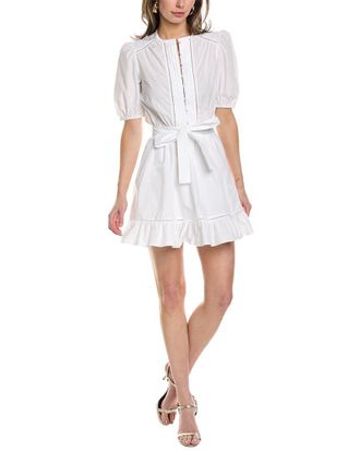 BA&SH Puff Sleeve Mini Dress