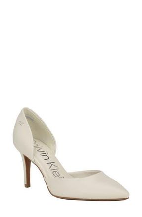 Calvin Klein Gloria dOrsay Pump in Ivory at Nordstrom Rack, Size 5.5