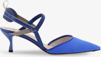 Fendi Decollet&egrave; Colibr&igrave; Lite in mesh e pelle - FENDI - gender_Woman