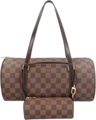 Louis Vuitton Pre-owned Shoulder Bags, female, Brown, Size: ONE SIZE Pre-owned Canvas Shoulder Bag