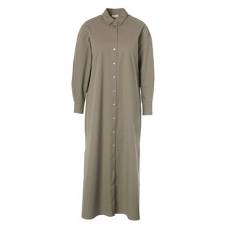 Jcsophie Dames, Jurken, Groen, Maat: XL Katoen