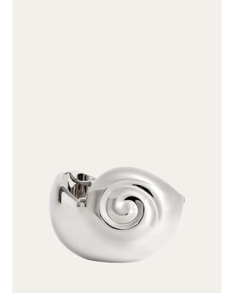 L'OBJET x Jessica McCormack Shell Stainless Steel Caviar Dish