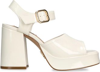 Steve Madden Womens Soho White Heels - Size UK 4