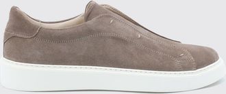 Eleventy Suede Slip-On Trainers with Elasticated Inserts