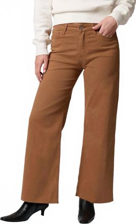 Mavi Paloma Wide Leg Pants In Tapenode Flex Blue