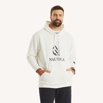 Nautica Big & Tall Spinnaker Pullover Hoodie