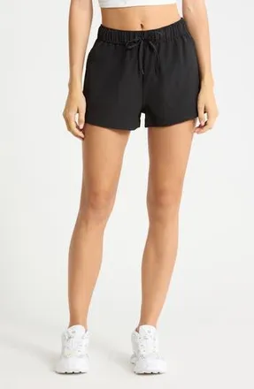 90 Degree by Reflex Citylite Hailey Hiking Shorts in Black at Nordstrom Rack, Size X-Large