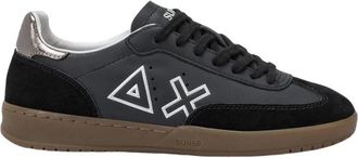 Sun 68 California Leren Sneakers - Dames - Sneakers - Zwart - 36 EU - Leer - Schoenen