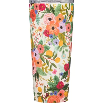 Corkcicle Black Arnold Palmer Invitational 24oz. Tumbler in Garden Party Cream at Nordstrom