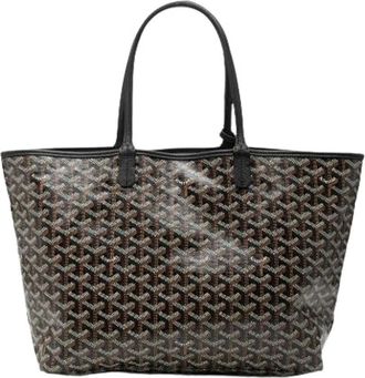 Goyard Pre-owned Saint Louis PM - Dames - Vintage Shopper - Zwart - ONE Size - Leer - Vintage