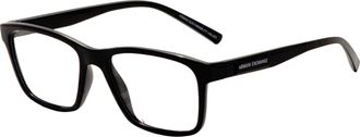 A|X Armani Exchange Mens 54 mm Black Opticals