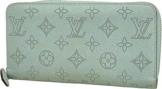 Louis Vuitton Blue Long Wallet (Bi-Fold) (Pre-Owned)