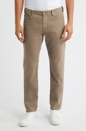 AG - Adriano Goldschmied SUD Straight Leg Pants in Industrial Taupe at Nordstrom Rack, Size 34 X 34