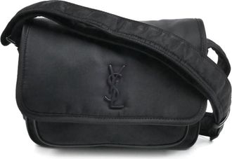 Saint Laurent Black Nylon Shoulder Bag (Pre-Owned)