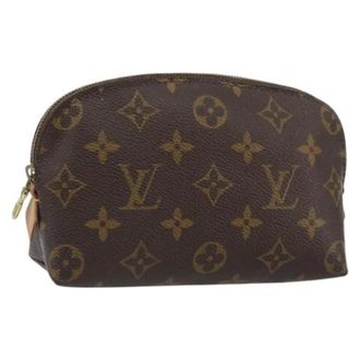 Louis Vuitton Pre-owned Canvas Tas - Dames - Vintage Tassen - Bruin - ONE Size - Vintage