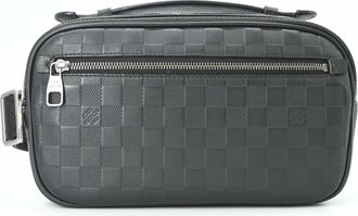 Louis Vuitton Black Damier Infini Sling Bag (Pre-Owned)