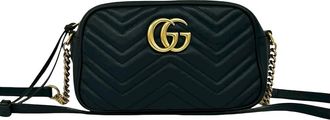 Gucci Pre-owned Gucci Small GG Marmont Matelasse Calfskin Crossbody Ladies X0AOU3NLTBTT8FHO