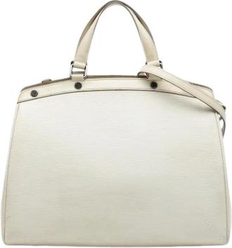 Louis Vuitton Pre-owned Handbags, female, White, Size: ONE SIZE Pre-owned Vintage Handbag