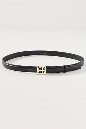 Anine Bing Initial Buckle Belt